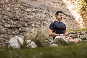 Dechové cvičení funguje jako rychlá pomoc proti stresu.