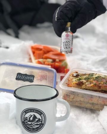 Placka se hodí i jako svačina na cesty ;-)